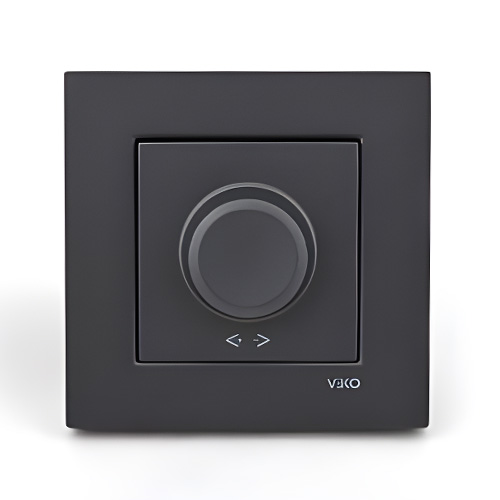 Viko Novella Dimmer 40-600W Füme - Çerçevesiz SERISI