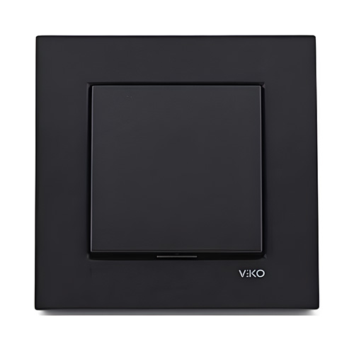 Viko Novella Siyah Anahtar - Çerçevesiz SERISI