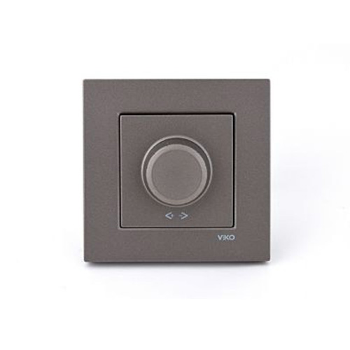 Viko Dimmer 40-600W Antrasit - Çerçevesiz NOVELLA SERISI