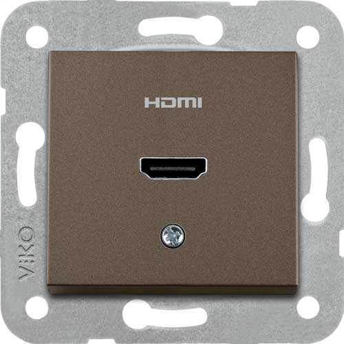 Viko Novella Hdmi Priz Antrasit - Çerçevesiz SERISI