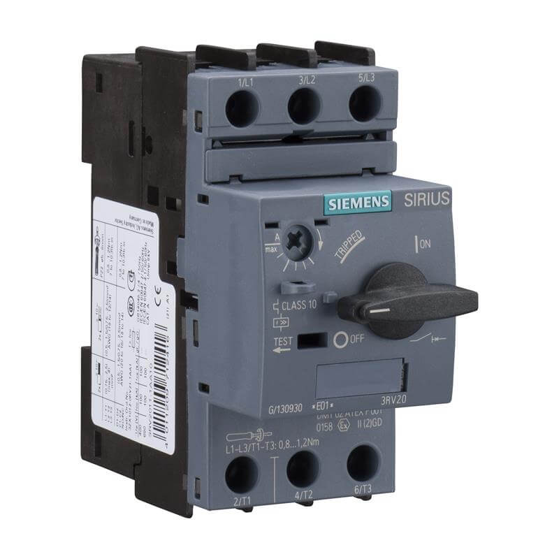 Siemens 20-25 Sirius Motor Koruma Şalteri 100Ka RÖLELERI