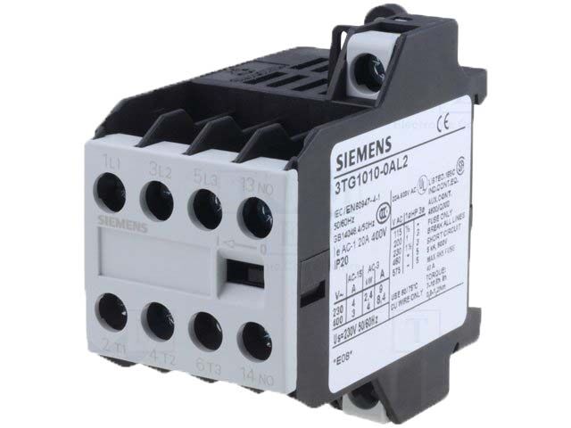 Siemens Mini Kontaktör 3Tg1010-0Al2
