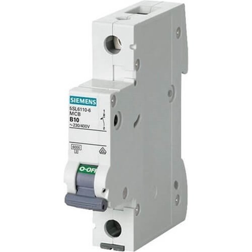 Siemens 1*2 C Tipi W Otomat 6kA OTOMATIK SIGORTA