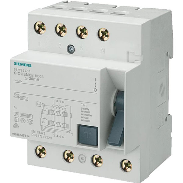 Siemens 3*40 Yangın Koruma Rölesi 300 MA KAÇAK AKIM RÖLELERI