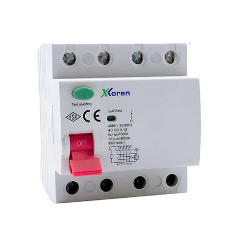 Xkoren 4*63 Kaçak Akım Rölesi 30mA KORUMA RÖLELERI