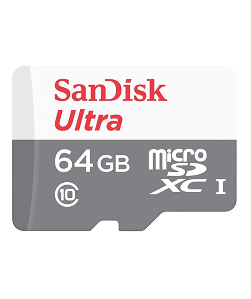 SanDisk 64 GB SDSQUNR-064G-GN3MN Ultra microSDXC 64 GB 100MB-s Class 10 UHS-I Hafıza Kartı