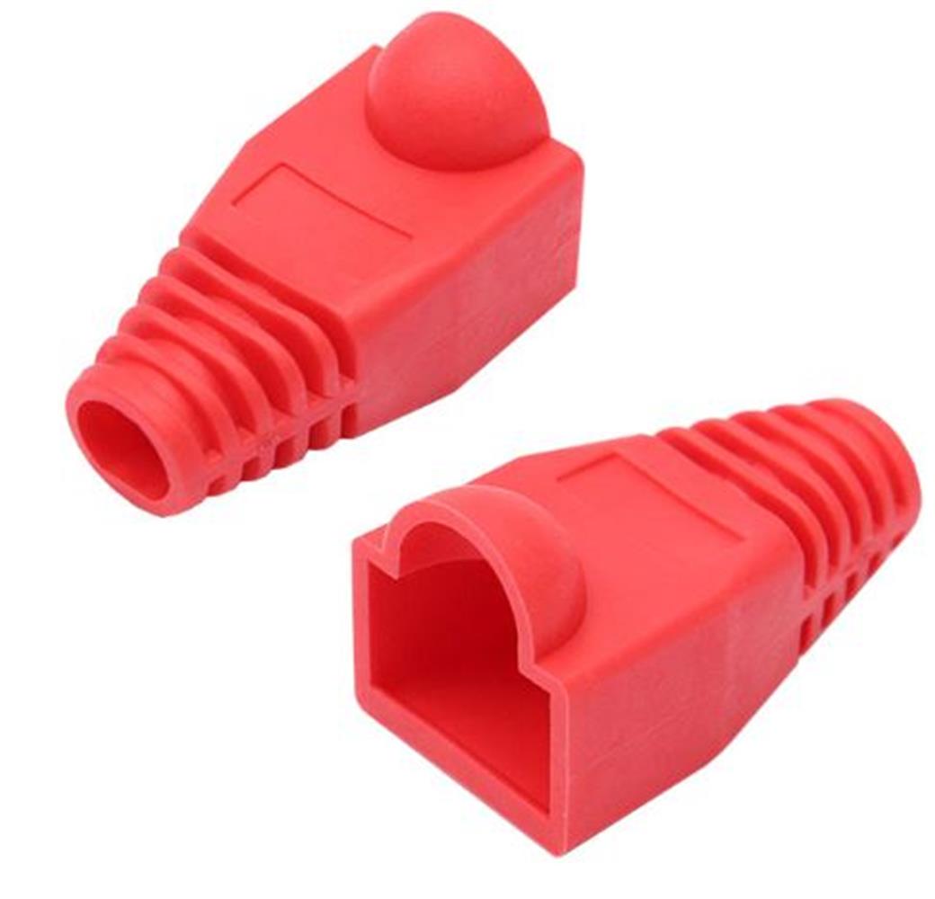 CMR RJ45 Kırmızı Kılıf 25 li Paket