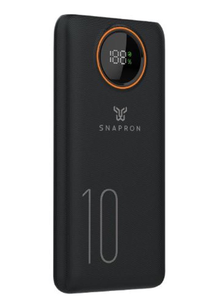 Snapron SNP-3012 10.000 mAh LCD Ekran Dahili Kablolu 22.5w Hızlı Şarj Powerbank