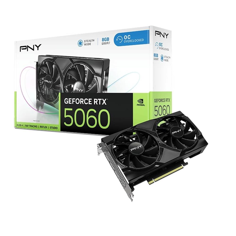 Pny GeForce RTX 5060 8GB GDDR7 128 Bit DLSS 4 VCG5 EKRAN KARTLARI