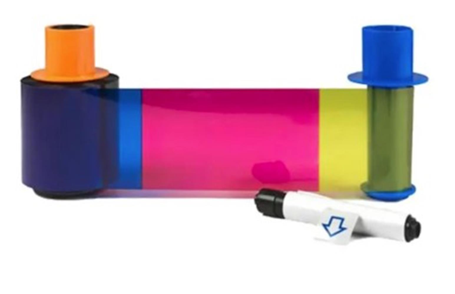 Fargo 045630 DTC1500 YMCk Renkli Ribbon 700 Renkli Baskı