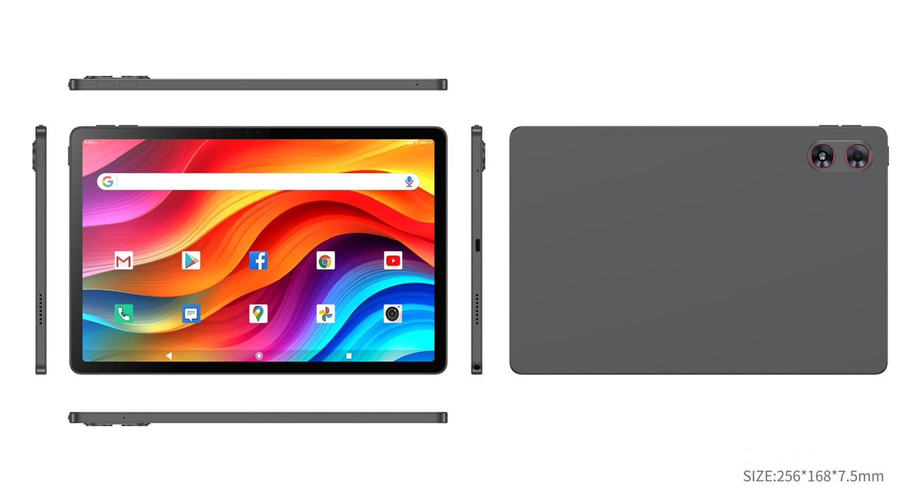 Technopc Quantum Elise T90A Tablet 10.95" IPS FHD 8 Core 2 GHz 8-256 GB 5-13MP Deri Kılıf Aktif Kalem