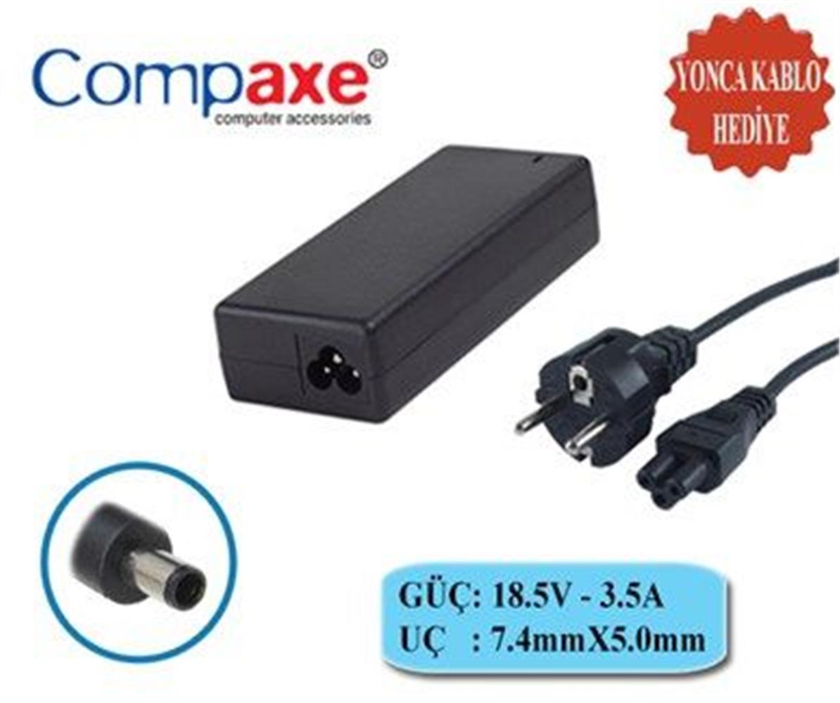Compaxe Clh-351 Hp 19v 3, 42a 5, 5-2, 1 Hp Notebook Adaptörü
